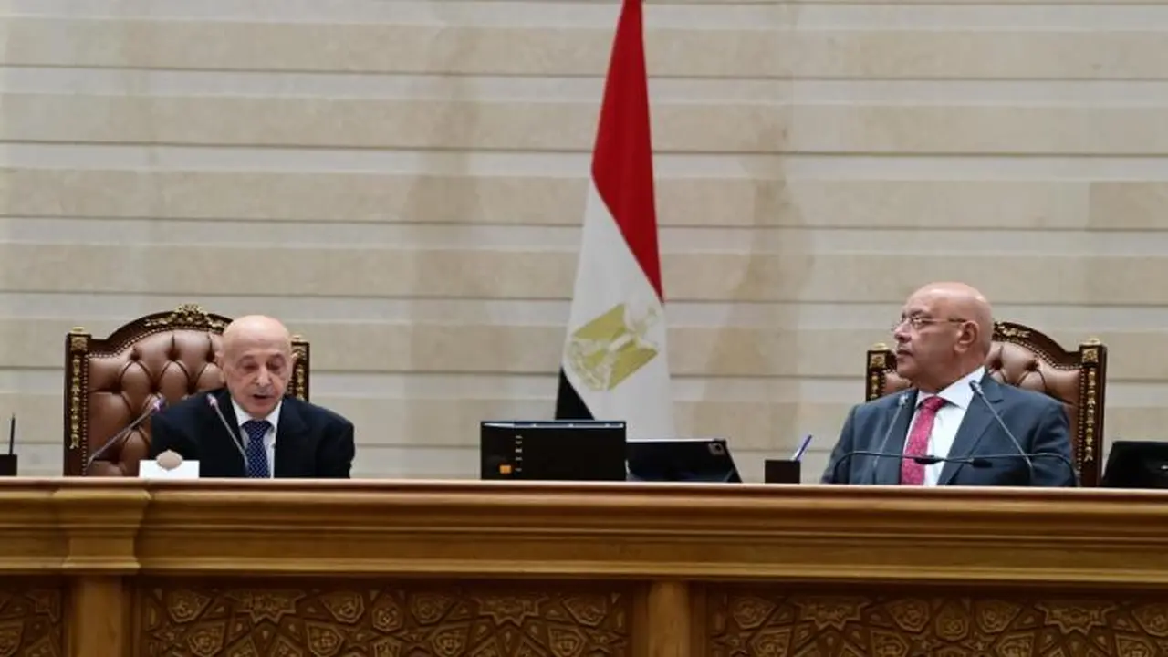 مصر تؤكد دعمها الثابت لليبيا في رسالة من رئيس النواب